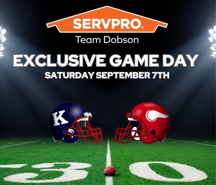 SERVPRO Team Dobson Sponsors John F. Kennedy vs. Labrae Football Game